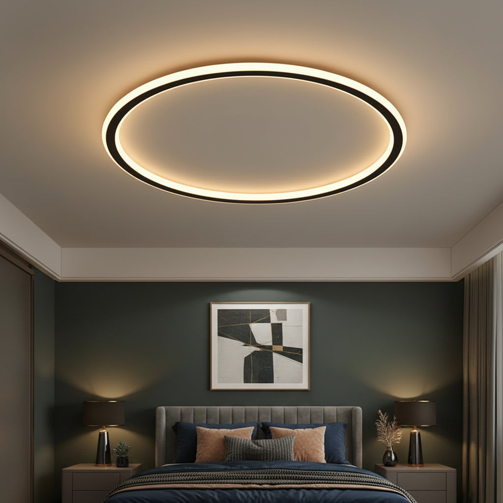 Modern Nordic LED Ceiling Light Minimalist Flush Mount Fixture