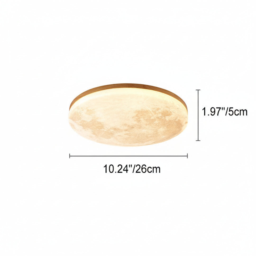 Moon LED Flush Mount Ceiling Light – Dimmable