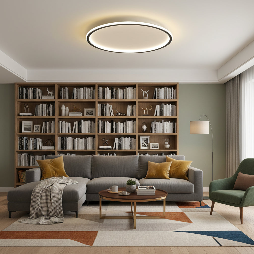 Modern Nordic LED Ceiling Light Minimalist Flush Mount Fixture