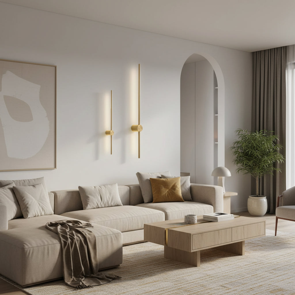 Minimal Linear LED Wall Light – Modern Wall Sconce Lighting