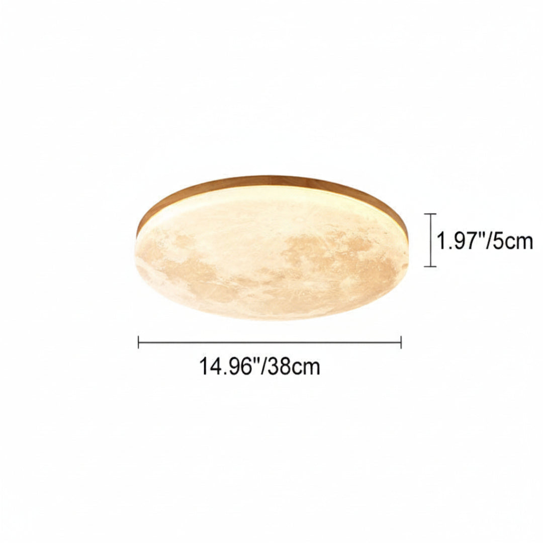 Moon LED Flush Mount Ceiling Light – Dimmable