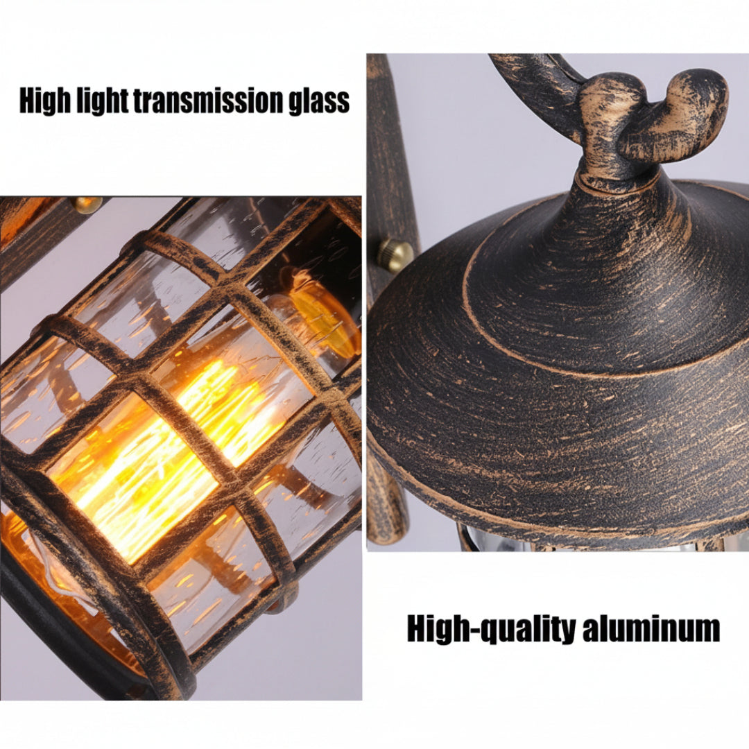 Outdoor Wall Light – Waterproof Retro Lamp