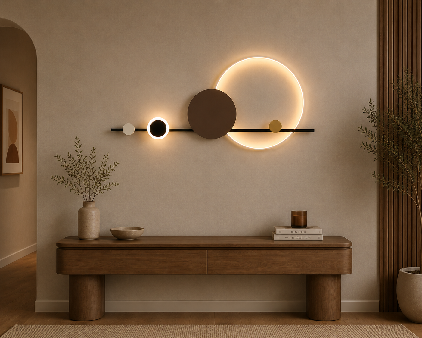 Nordic LED Wall Lamp – Art Deco Accent Light
