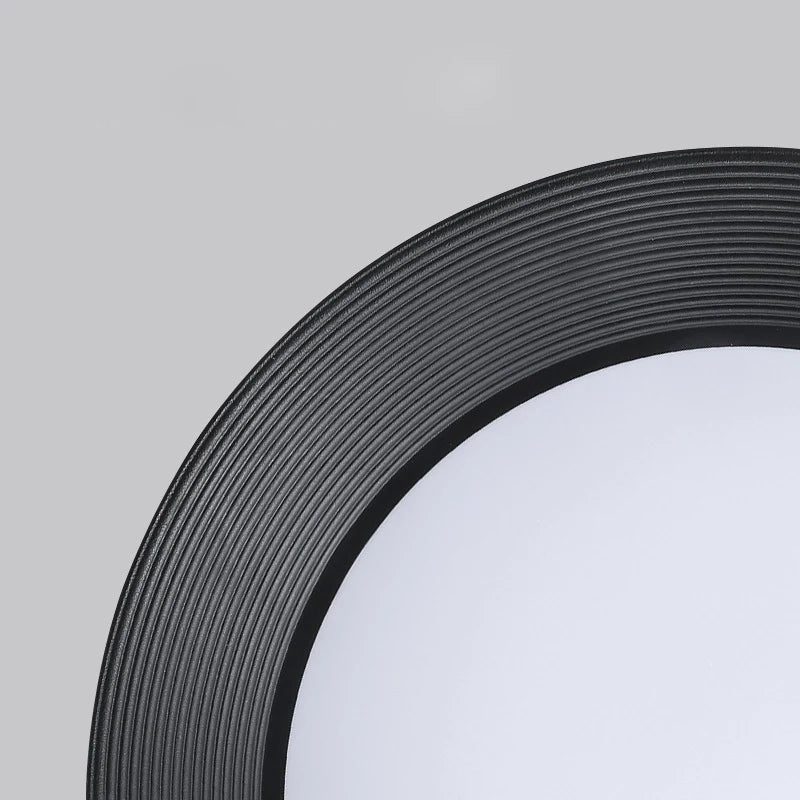Black Flush Mount Ceiling Light – Modern Design
