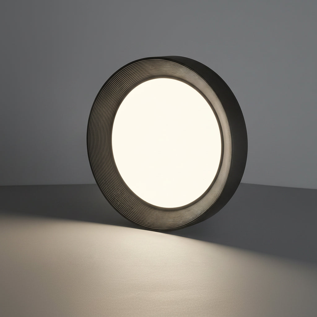 Black Flush Mount Ceiling Light – Modern Design