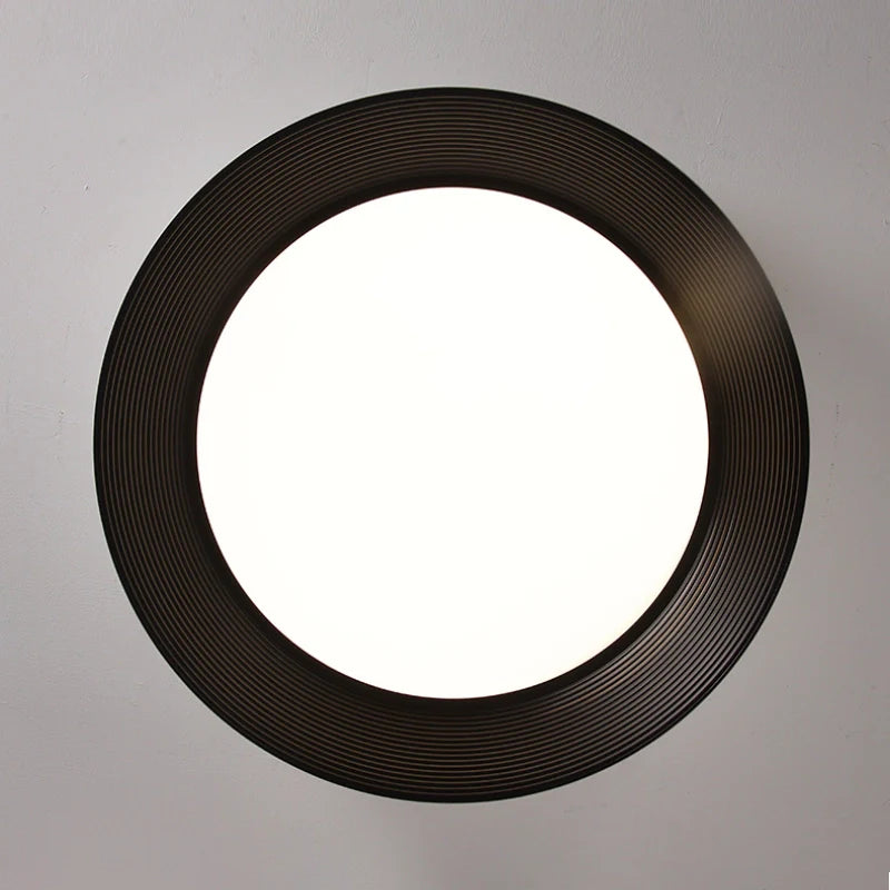 Black Flush Mount Ceiling Light – Modern Design