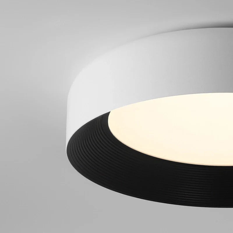 Black Flush Mount Ceiling Light – Modern Design