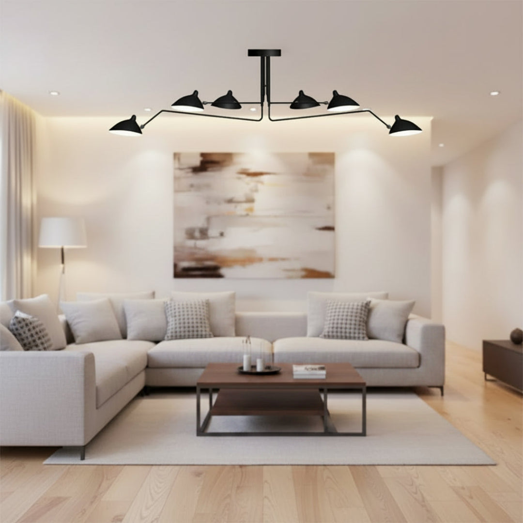 Spider Ceiling Lamp – Nordic Multi-Head Light