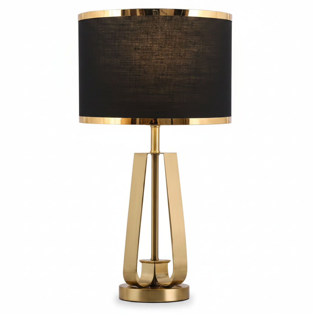 Nordic Black & White Table Lamp – Modern Minimalist Desk & Bedroom Lighting