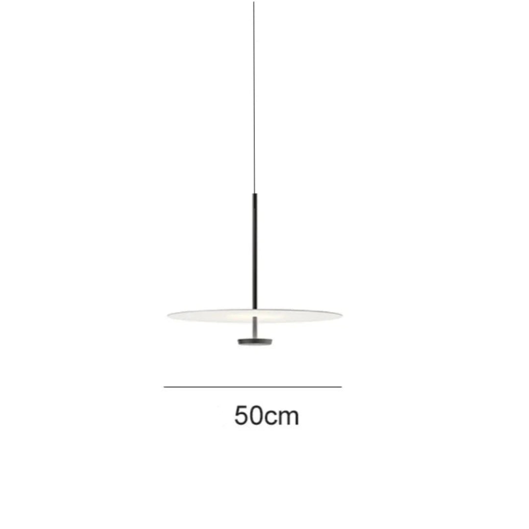 Minimal Disc Pendant Light – Modern LED Hanging Lamp