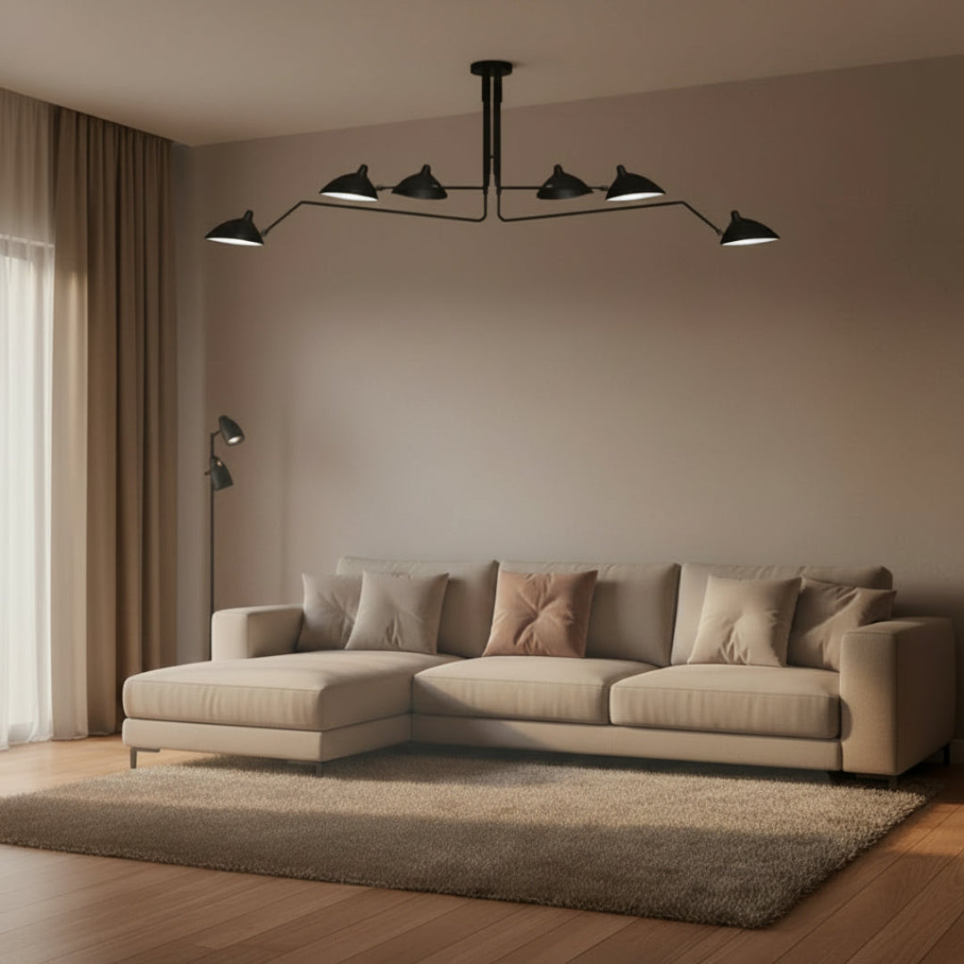 Spider Ceiling Lamp – Nordic Multi-Head Light