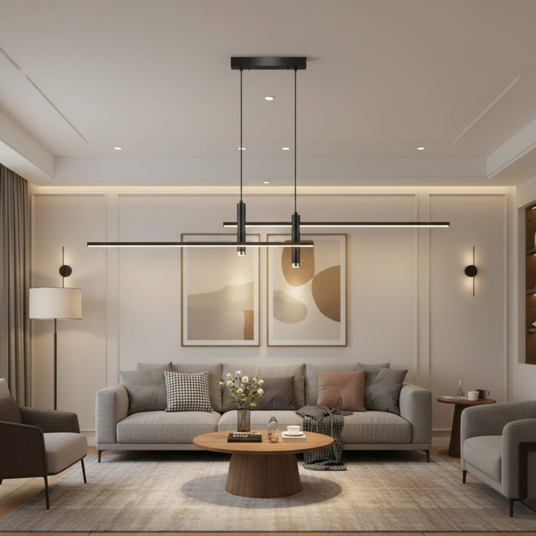 LED Pendant Light – Dimmable Smart Hanging Chandelier