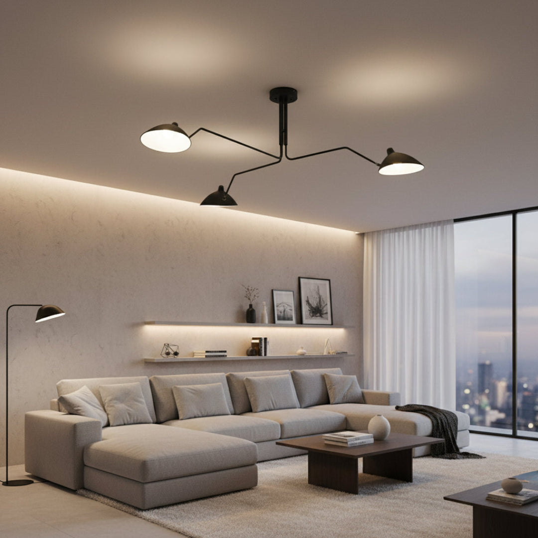 Spider Ceiling Lamp – Nordic Multi-Head Light