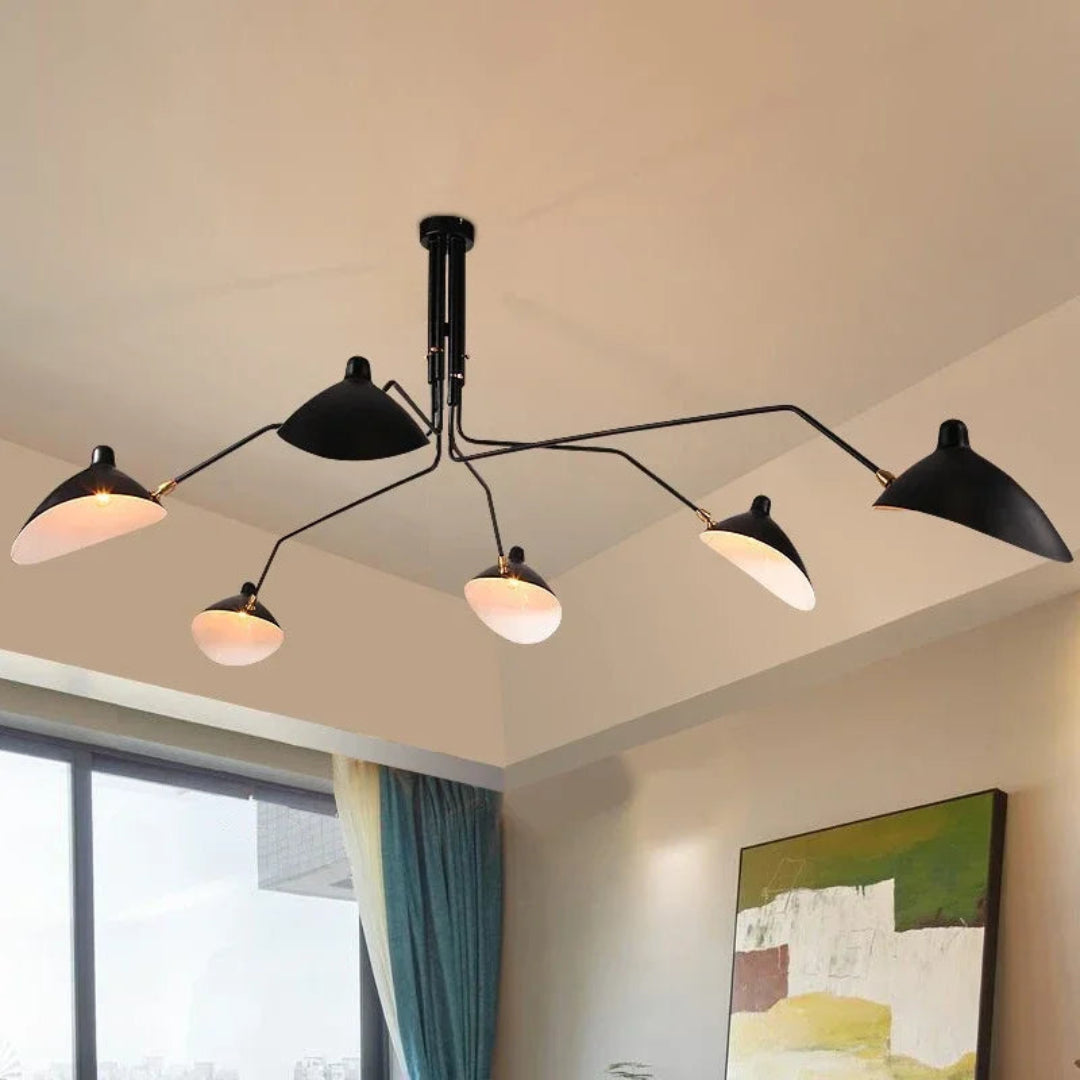 Spider Ceiling Lamp – Nordic Multi-Head Light