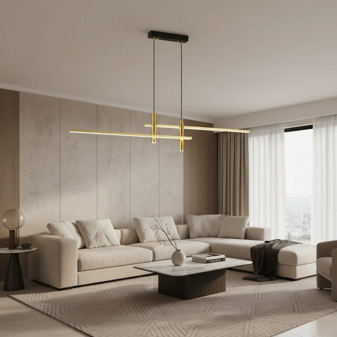 LED Pendant Light – Dimmable Smart Hanging Chandelier