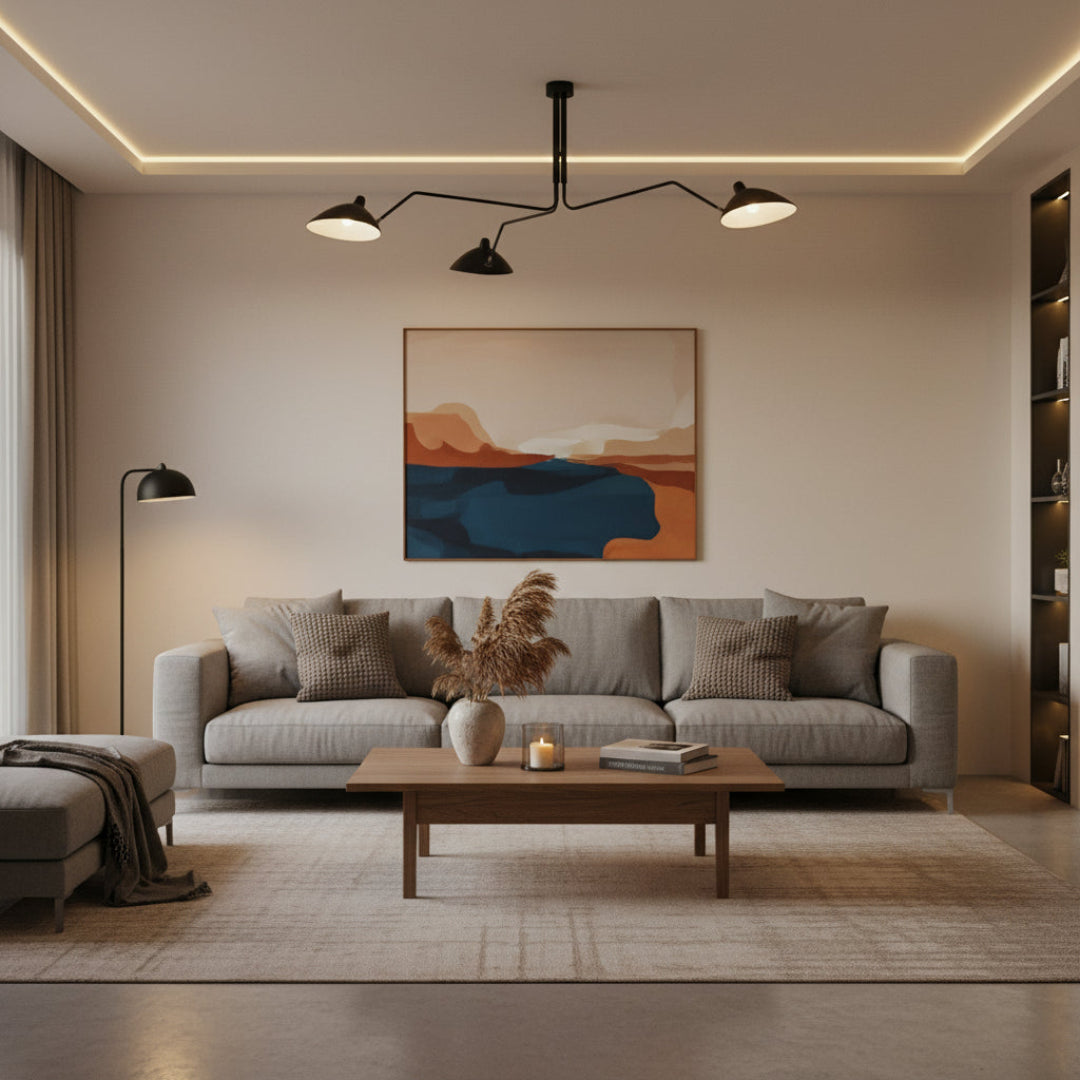 Spider Ceiling Lamp – Nordic Multi-Head Light