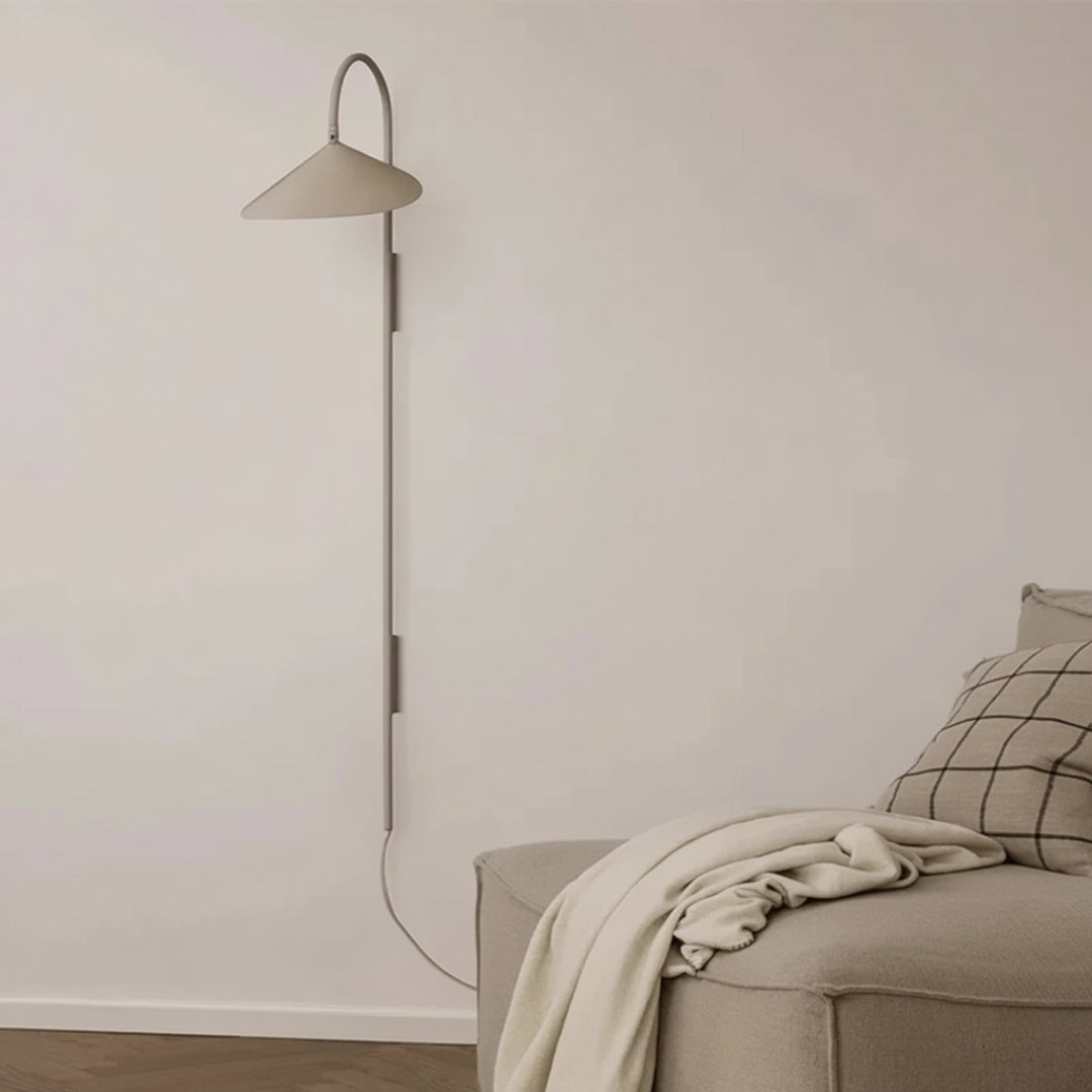 Danish Wall Sconce – Modern Scandinavian Bedside Wall Lamp