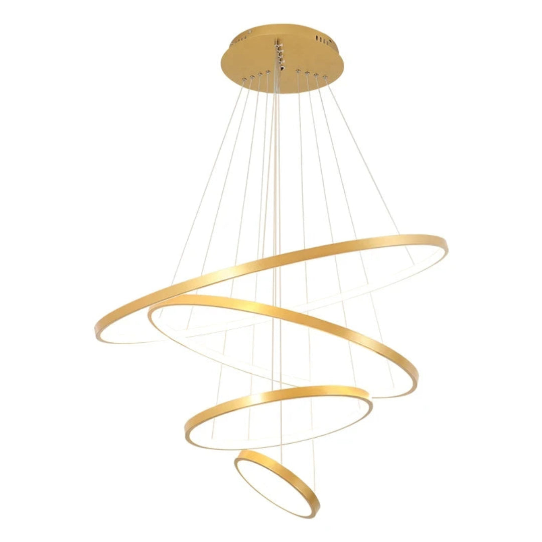 LED Ceiling Chandelier – Modern Wrought Iron Light
