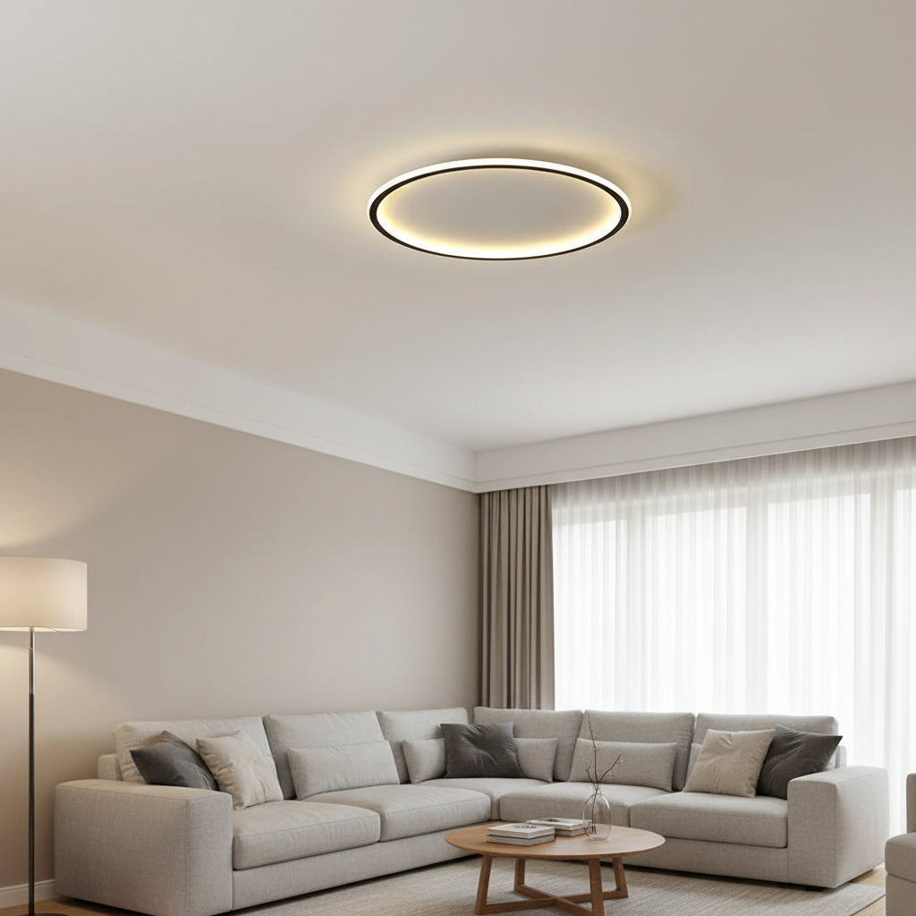 Modern Nordic LED Ceiling Light Minimalist Flush Mount Fixture