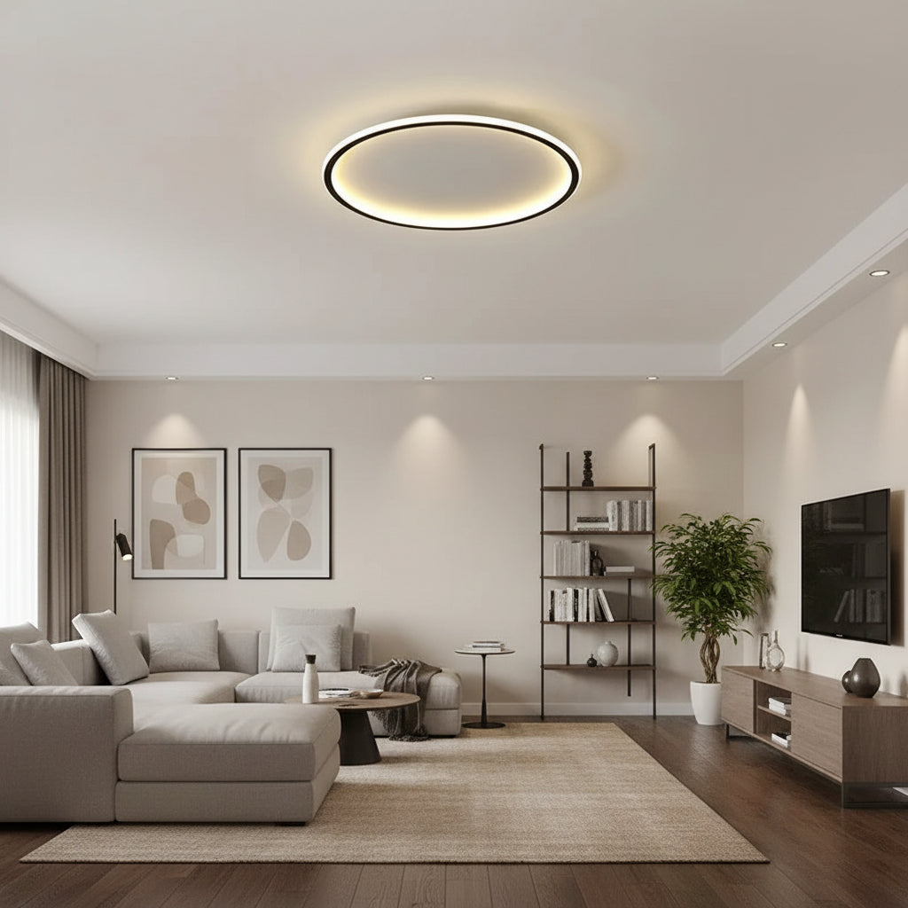 Modern Nordic LED Ceiling Light Minimalist Flush Mount Fixture