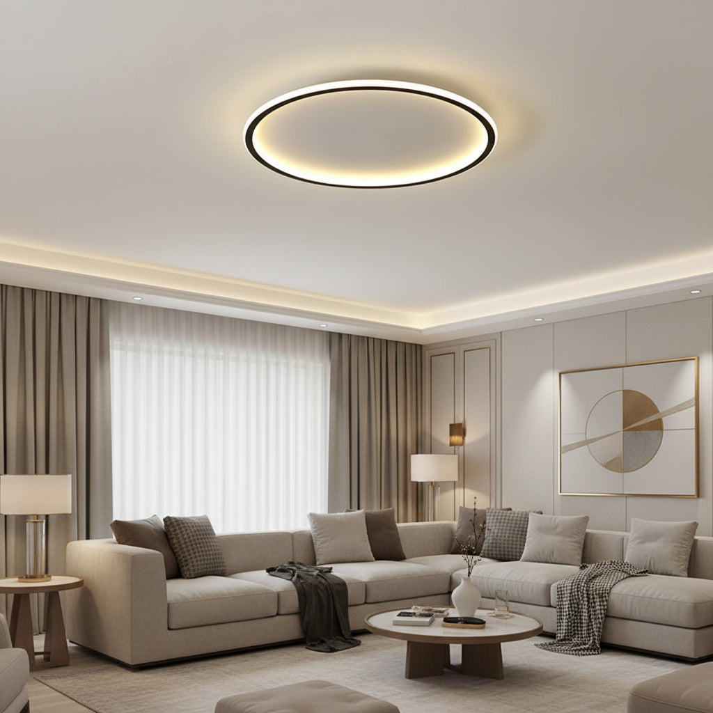 Modern Nordic LED Ceiling Light Minimalist Flush Mount Fixture