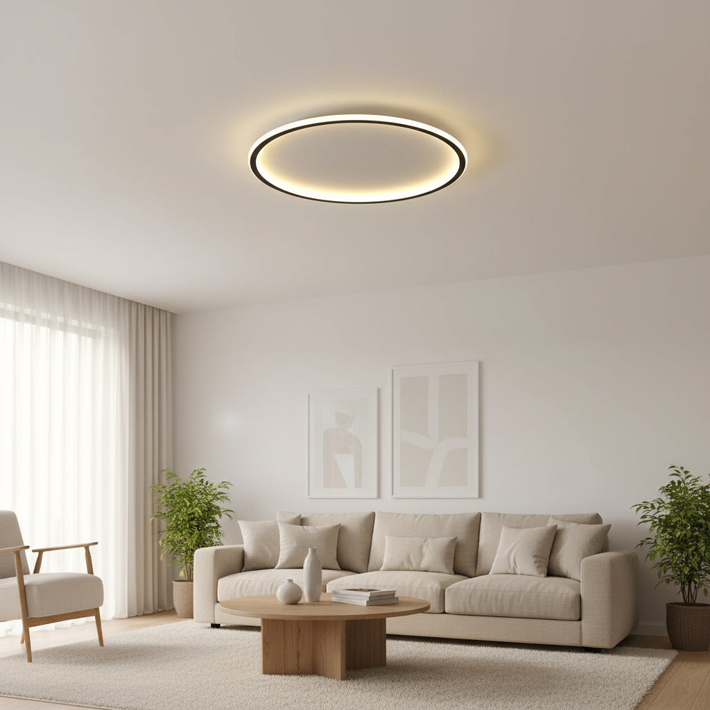Modern Nordic LED Ceiling Light Minimalist Flush Mount Fixture