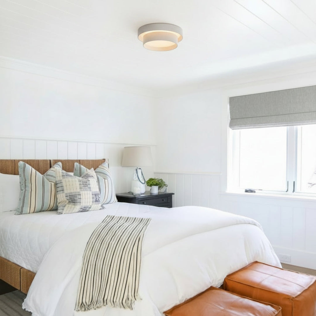 Concentric Ring LED Ceiling Light – Modern Style