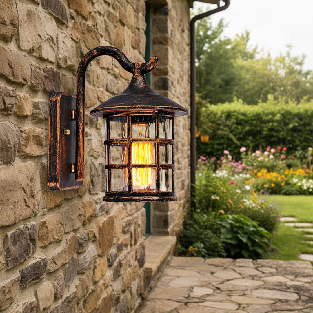 Outdoor Wall Light – Waterproof Retro Lamp
