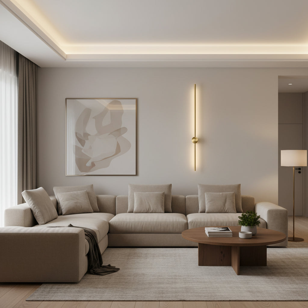 Minimal Linear LED Wall Light – Modern Wall Sconce Lighting