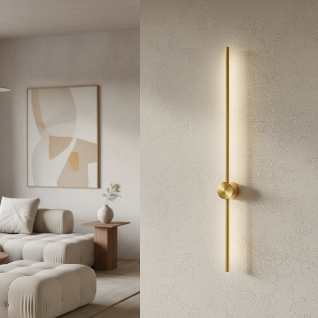 Minimal Linear LED Wall Light – Modern Wall Sconce Lighting
