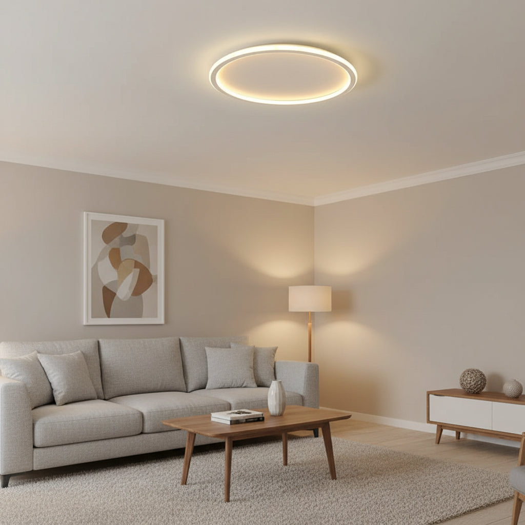 Modern Nordic LED Ceiling Light Minimalist Flush Mount Fixture