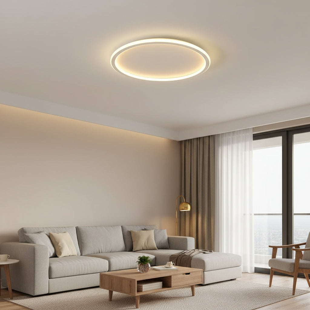 Modern Nordic LED Ceiling Light Minimalist Flush Mount Fixture
